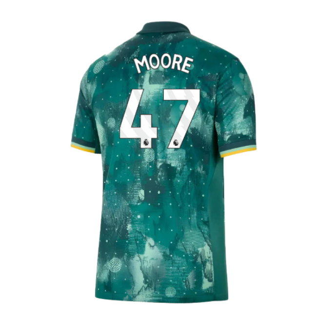 2024-2025 Tottenham Hotspur Third Shirt (Moore 47)-SoccerKits Hub | Buy Soccer Jerseys Online